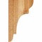 Ekena Millwork New Brighton Rough Sawn Corbel, Western Red Cedar, 4"W x 6"D x 10"H COR04X06X10NEB00RWR - alternate 4